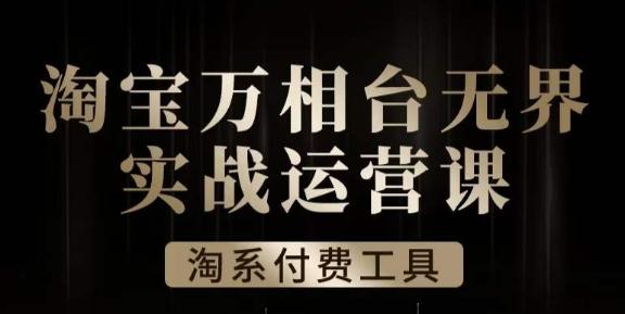 沧海·淘系万相台无界实战运营课，万相台无界实操全案例解析-网创星球